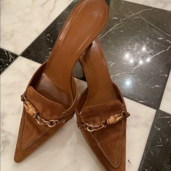 Gucci Shoes - gucci beige mule